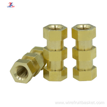 Brass Hexagonal flange nuts